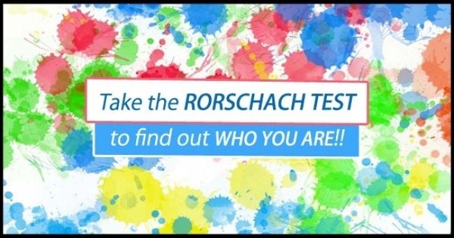 Take the RORSCHACH TEST to find out WHO YOU ARE !!